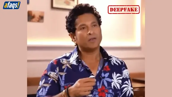 Sachin Tendulkar cautions netizens about a deepfake video of him promoting a gaming app