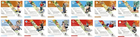Calender all months