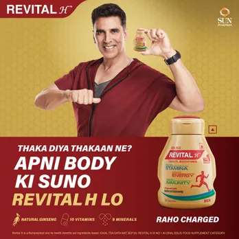 “Apni Body Ki Suno” says the latest campaign of Sun Pharma’s Revital H