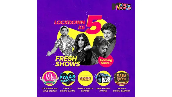 5 days, 5 fresh shows, only on 1 channel; MTV Beats 