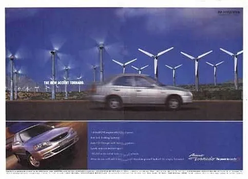 The new Accent Tornado.