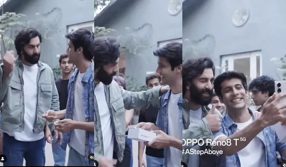 Ranbir Kapoor’s alleged foul behaviour revealed as a promotional gimmick for an Oppo Reno ad