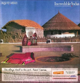 The village itself is the art... Rural India