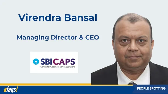 SBI Capital Markets appoints Virendra Bansal as managing director and CEO