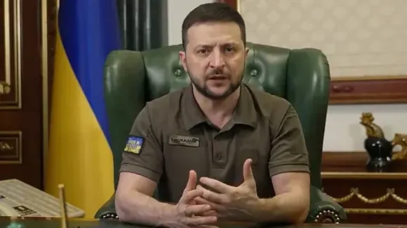 President Zelensky appeals to the creative community to stand for Ukraine at Cannes Lions '22