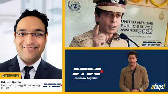 DTDC's filmy package: Reserves 10% of its annual marketing budget for SRK's 'Jawan' 