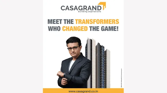 Casagrand taps Sourav Ganguly as brand ambassador in new campaign