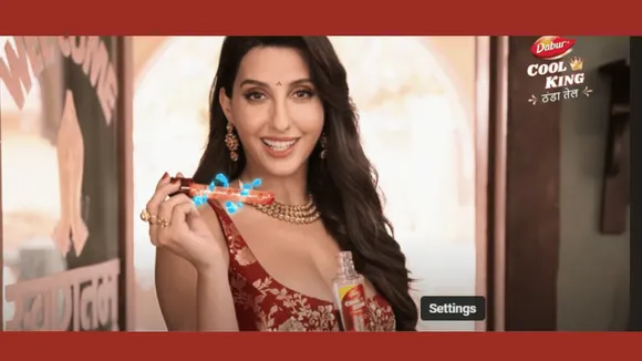 Dabur launches its maiden campaign for its cooling oil product ft. Nora Fatehi