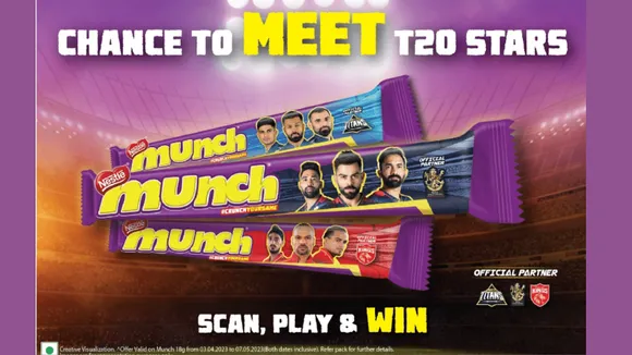 Nestlé MUNCH gives young cricket fans a chance to meet their favourite T20 stars