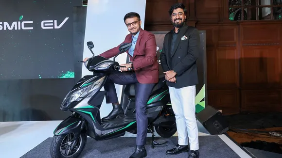 Raft Cosmic EV onboards Sourav Ganguly as brand ambassador