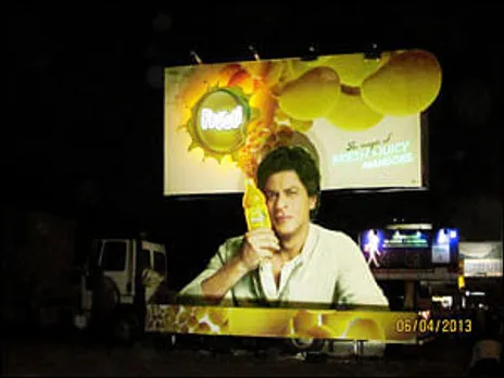 Frooti packs a punch on OOH