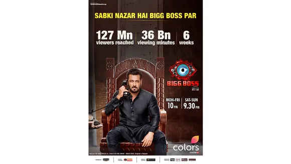 Bigg Boss 16 hits the no.1 spot in the non-fiction category