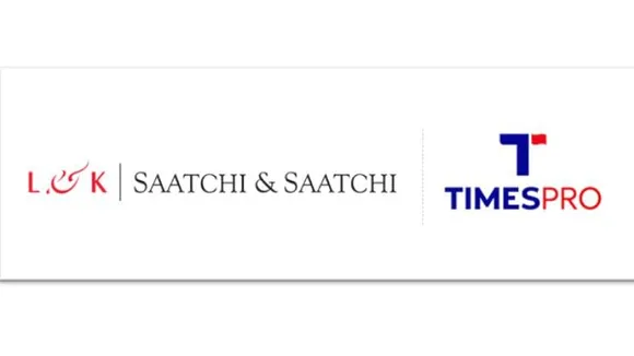 TimesPro onboards L&K Saatchi & Saatchi India to develop its brand campaign