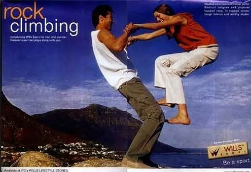 rock climbing