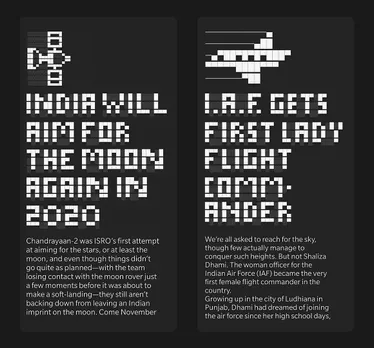 A look at Vice Media's SMS led news campaign for Kashmiri youth