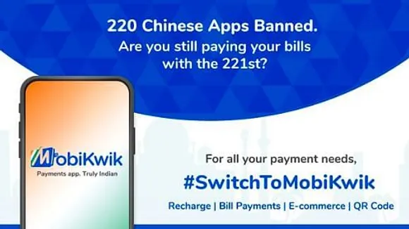 MobiKwik celebrates the ban on Chinese apps, takes a sly dig at Paytm because of its “Chinese” investors