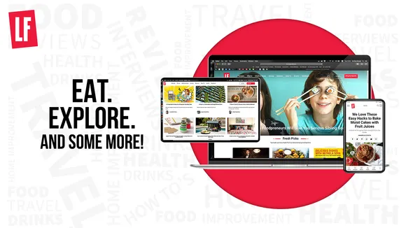 Livingfoodz.com rises in the ComScore India report for Lifestyle