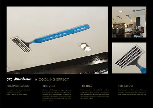 A cooling effect