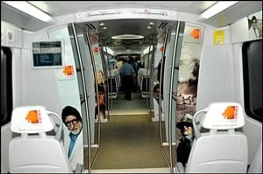 Gujarat Tourism takes a ride on Delhi Metro