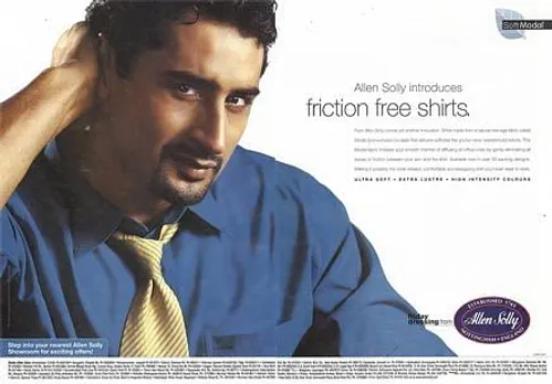 Allen Solly introduces friction free shirts.