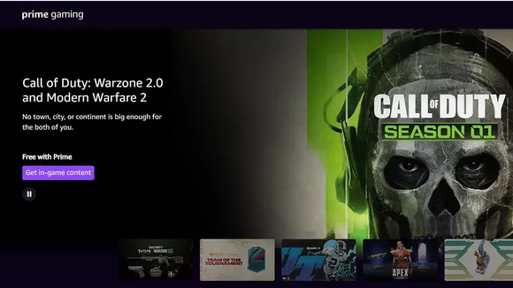 Amazon launches Prime Gaming in India