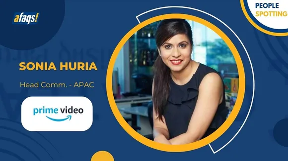 Amazon Prime Video elevates Sonia Huria as Head Communications - APAC