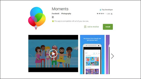Facebook makes capturing memories easy with Moments app