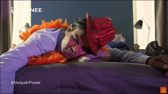 afaqs! Creative Showcase: Here's the Gionee phone that's #AlwaysInPower!