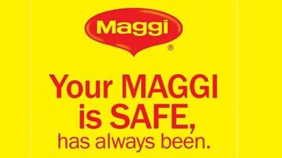 "Your Maggi Is Safe," says Nestlé in print ad