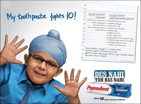 My toothpaste fights 10!