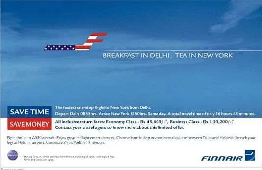 Breakfast in Delhi...tea in New York