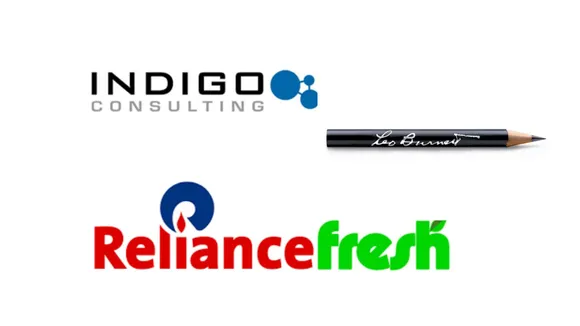 Reliance Fresh appoints Leo Burnett India and Indigo Consulting to handle the creative under the power of one mandate