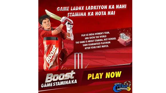 Boost addresses gender prejudice through mobile cricket game