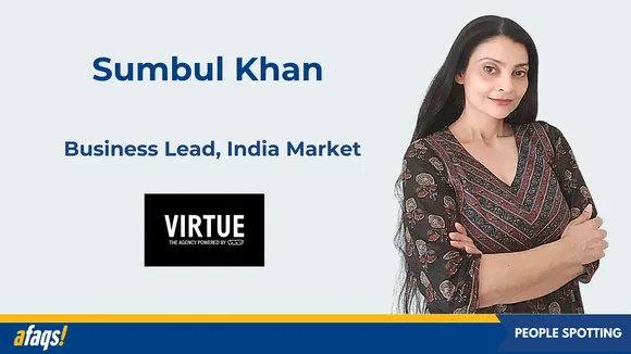 Virtue Worldwide appoints Sumbul Khan as business lead, India Market