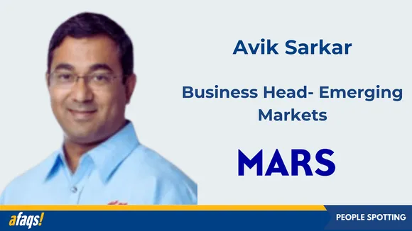 Avik Sarkar takes on new role as Mars business head for South-East and South Asia