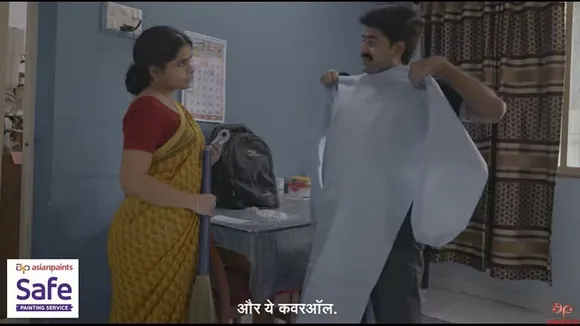 Asian Paints focuses on the safety of its painters returning to work in a new ad campaign