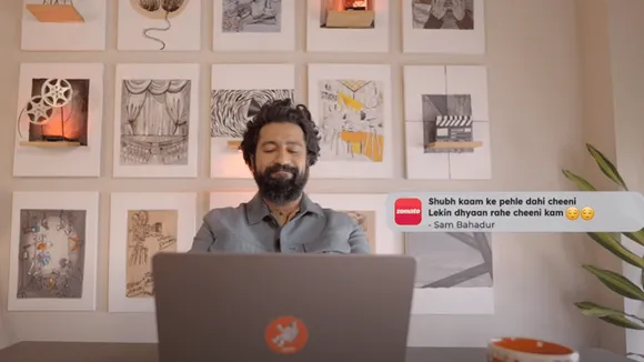 Vicky Kaushal turns into a Zomato writer for a day