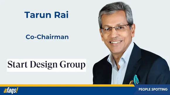 Tarun Rai roped in as co-chairman of Start Design Group, UK