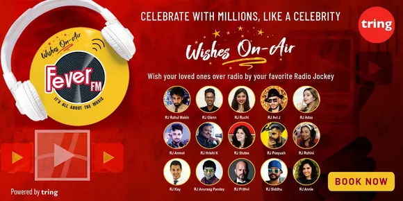 Fever FM announces alliance with celebrity shout-out platform Tring