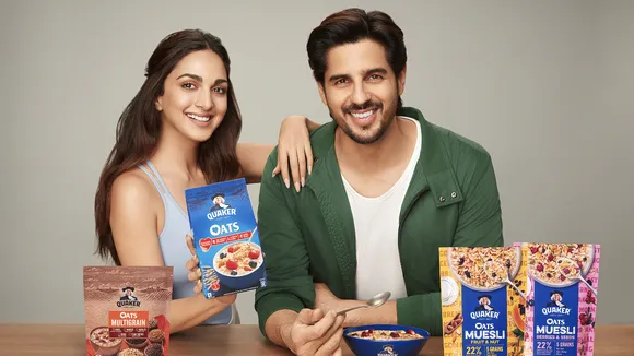 Quaker welcomes Kiara and Sidharth as brand ambassadors