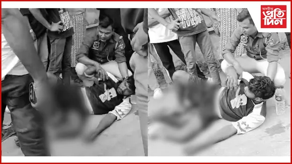 চানমাৰি উৰণ সেতুত ভয়ংকৰ ঘটনাঃ হাত-ভৰি বান্ধি পেলাই দিলে যুৱকক