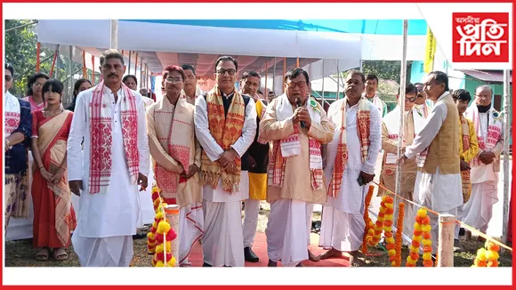 উদয় চন্দ্র শইকীয়া উচ্চ মাধ্যমিক বিদ্যালয়ৰ সোণালী জয়ন্তী উৎসৱৰ সামৰণি 