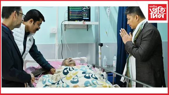প্ৰবীণ ৰাজনীতিবিদ কবীন্দ্ৰ পুৰকায়স্থ অসুস্থঃ SMCH ত চিকিৎসাধীন...