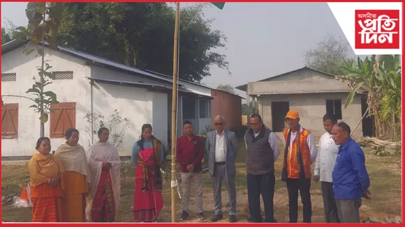 Foundation Day of Kachari Society celebrated at Howrahghat Tinali 