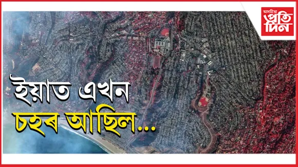 জ্বলিয়েই আছে আমেৰিকাৰ লছ এঞ্জেলছ...
