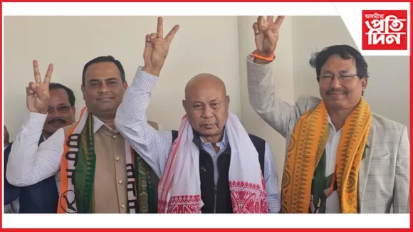 ১৫ মাহতে মোহ ভংগ ! কংগ্ৰেছ এৰি পুনৰ BPF ত যোগদান প্ৰবীণ বড়োৰ