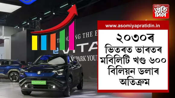 মবিলিটি খণ্ড দুগুণ আৰু ৬০০ বিলিয়ন ডলাৰ অতিক্ৰম