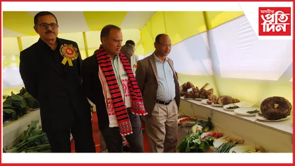 অসম কৃষি বিশ্ববিদ্যালয়ত বাৰ্ষিক উদ্যান শস্য প্রদর্শনী আৰু প্ৰতিযোগিতাৰ সম্পন্ন