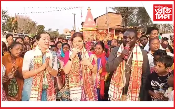 ৰঙাপৰাৰ কলনী চাহ বাগিচাৰ শ্ৰীশ্ৰী ৰাধাকৃষ্ণ মন্দিৰ