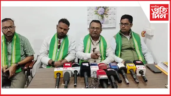 সাংসদ ৰকিবুল হুছেইনৰ বিৰুদ্ধে আন্দোলনৰ হুংকাৰ গৰিয়া মৰিয়া দেশী জাতীয় পৰিষদৰ